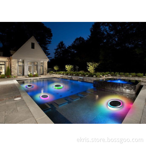 Solar swimming pool led light